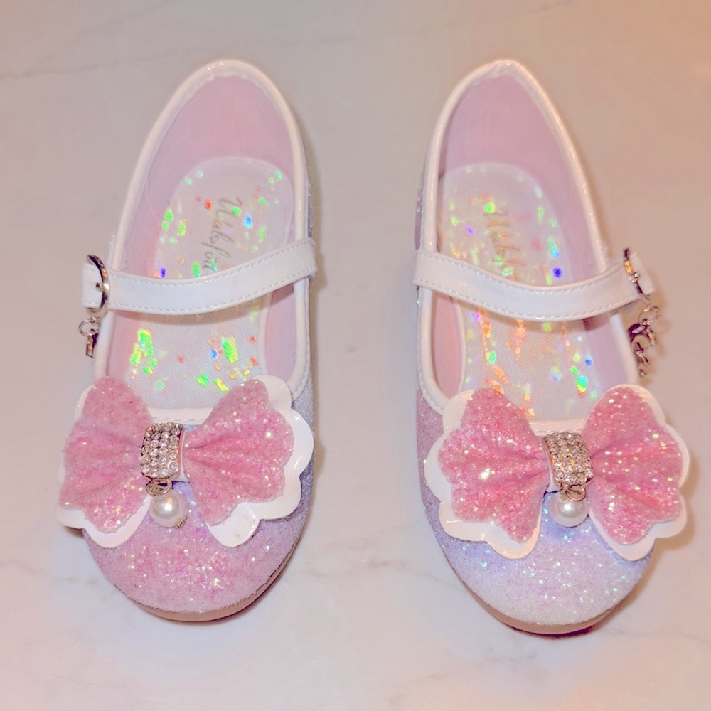 Walofou Glitter Dress Shoes